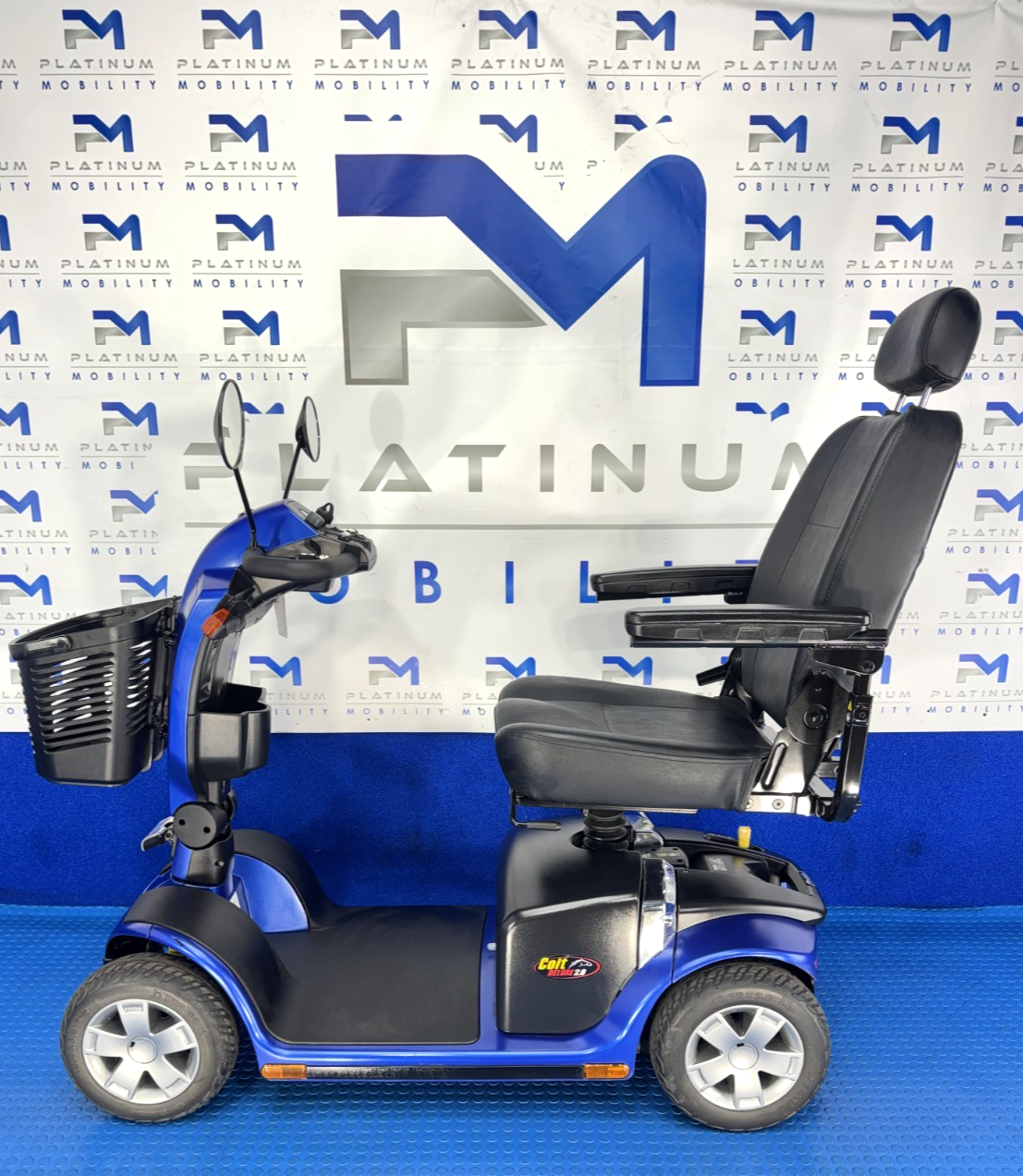 Pride Colt Deluxe 2.0 New Batteries, Solid Tyres, 8mph No VAT 4132