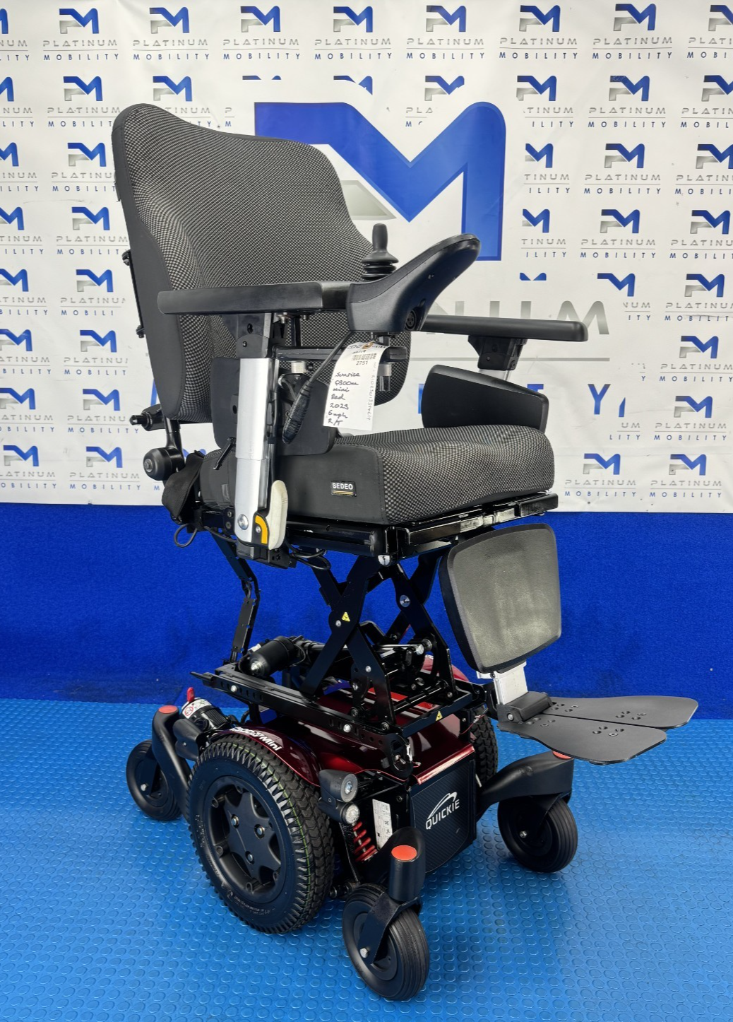 Sunrise Quickie Q300M Powerchair 6 mph Riser, Tilt Electric Wheelchair 2751