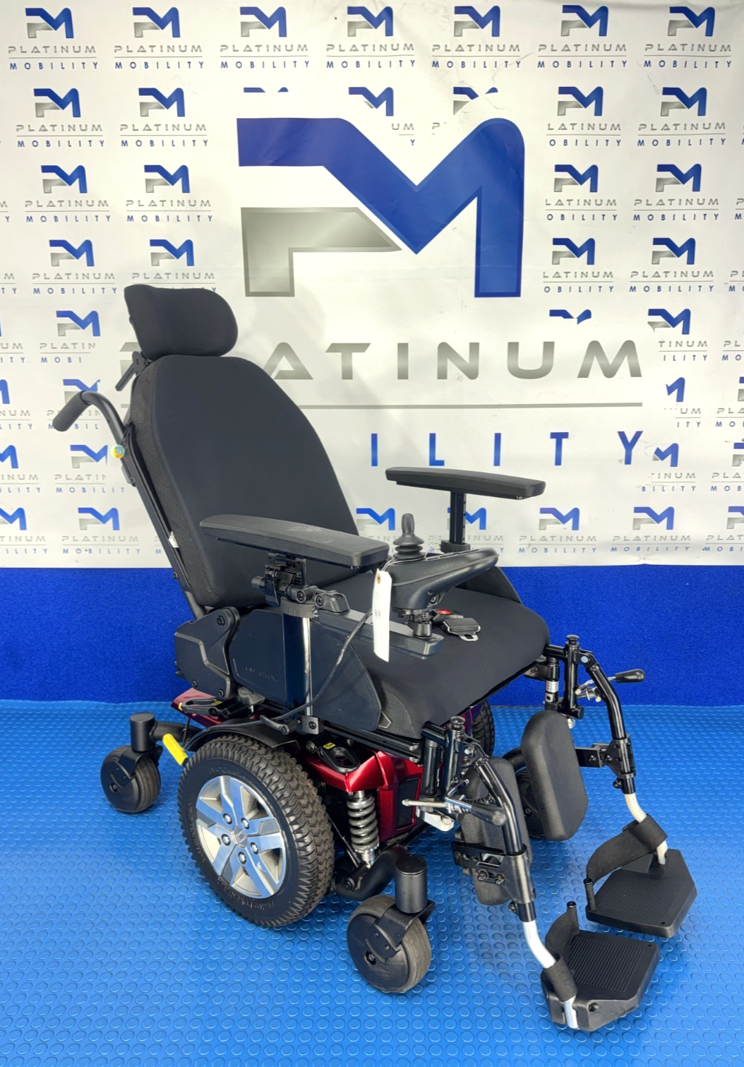 PRIDE QUANTUM Q4 MWD 4MPH ELECTRIC TILT, RECLINE MOBILITY WHEELCHAIR 2777
