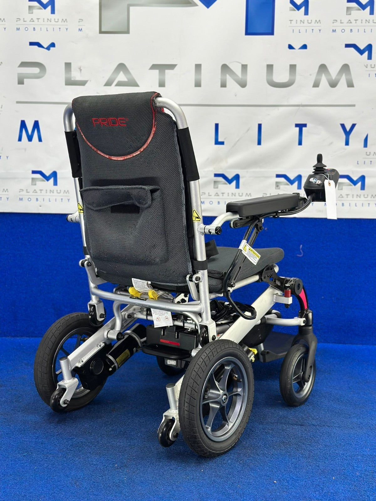 Pride iGo Plus Folding Powerchair 4Mph – Lightweight Electric Wheelchair (1737)