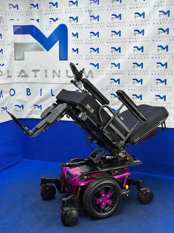 PRIDE QUANTUM EDGE 3 6 MPH ELECTRIC POWER WHEELCHAIR POWERCHAIR 1450