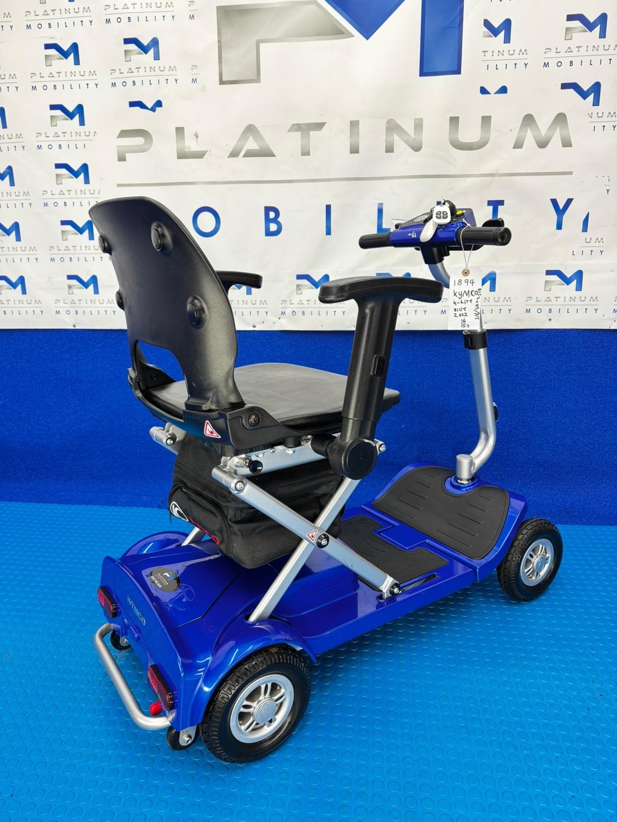 Kymco K-Lite FE Remote Mobility Scooter Auto Folding Lightweight 4 MPH 1894