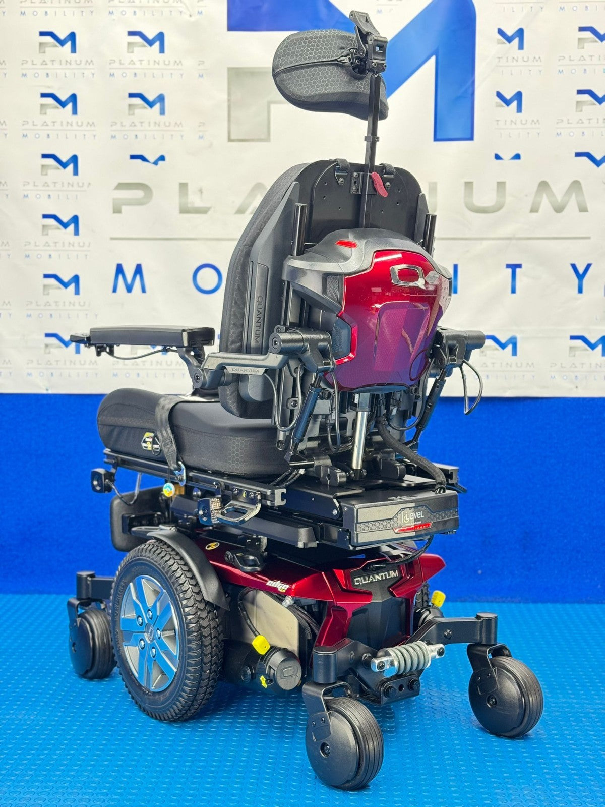 PRIDE QUANTUM Q6 EDGE 2.0 i-LEVEL 6 MPH ELECTRIC MOBILITY POWERCHAIR 1