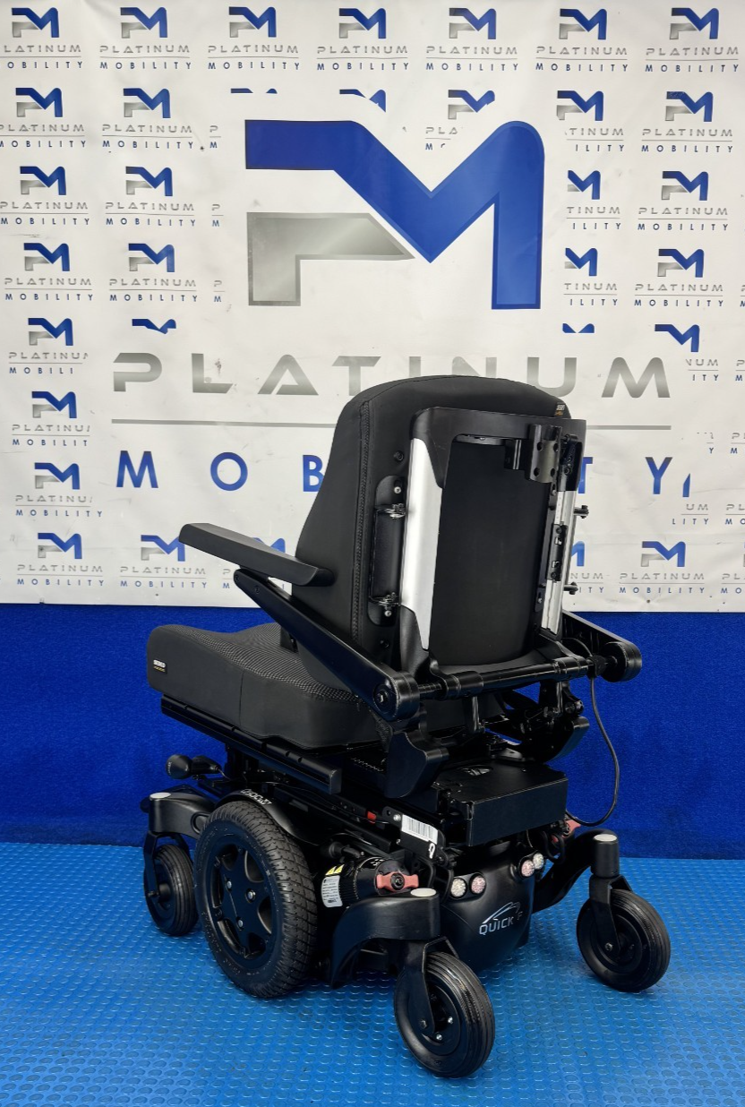 SUNRISE QUICKIE Q500M 6MPH ELECTRIC WHEELCHAIR RISER TILT POWERCHAIR 2455