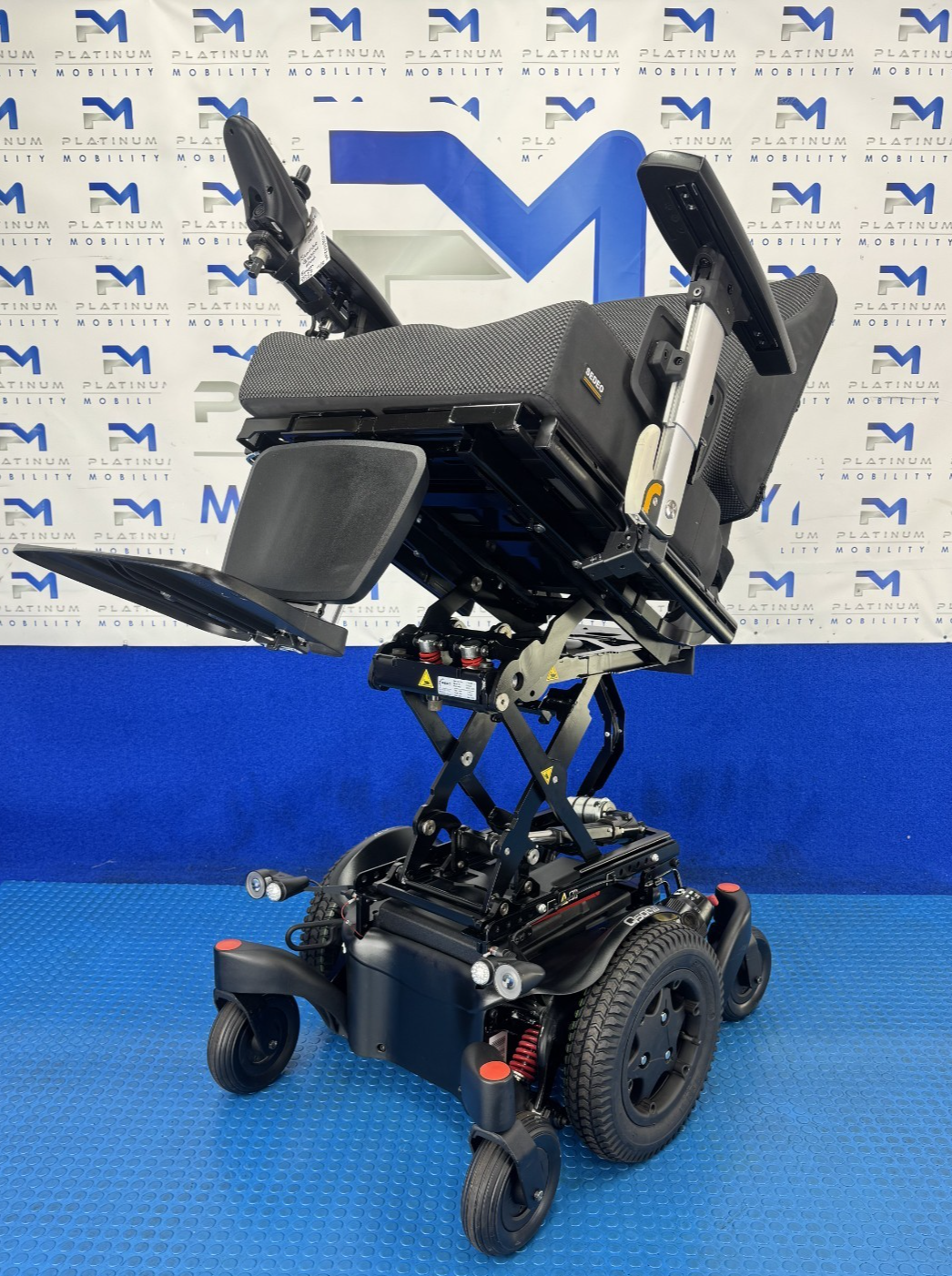 SUNRISE QUICKIE Q500M 6MPH ELECTRIC WHEELCHAIR RISER TILT POWERCHAIR 2877
