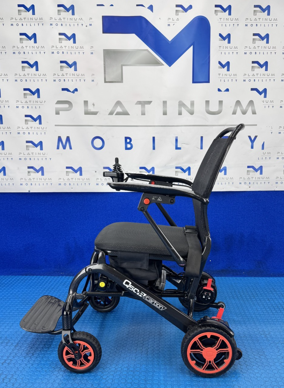 Sunrise Quickie Q50R 14KG Carbon Fibre Electric Wheelchair Powerchair 4MPH 1972