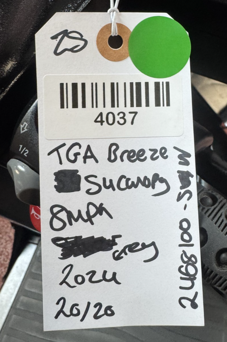 TGA Breeze S4 Canopy 8mph Mobility Scooter Stunning Condition Ref 4037