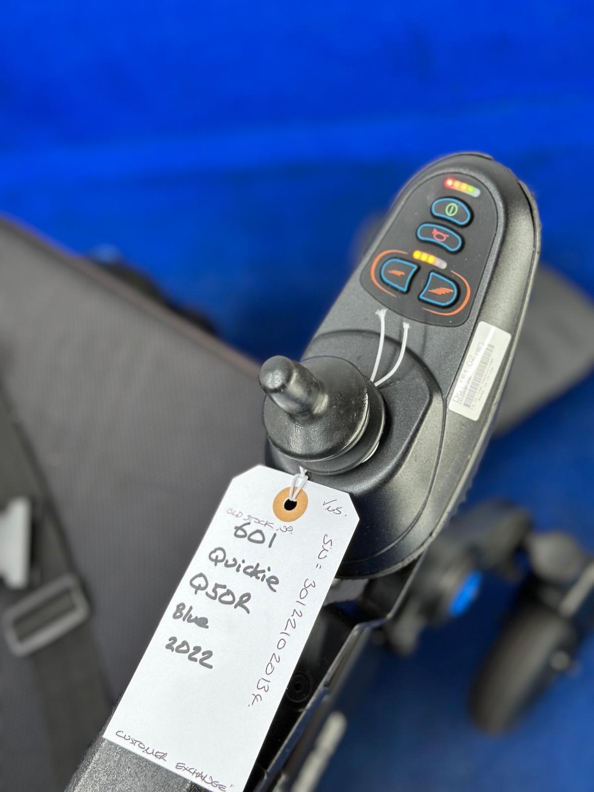 Sunrise Quickie Q50 R Folding Powerchair – 4mph Electric Wheelchair (601)