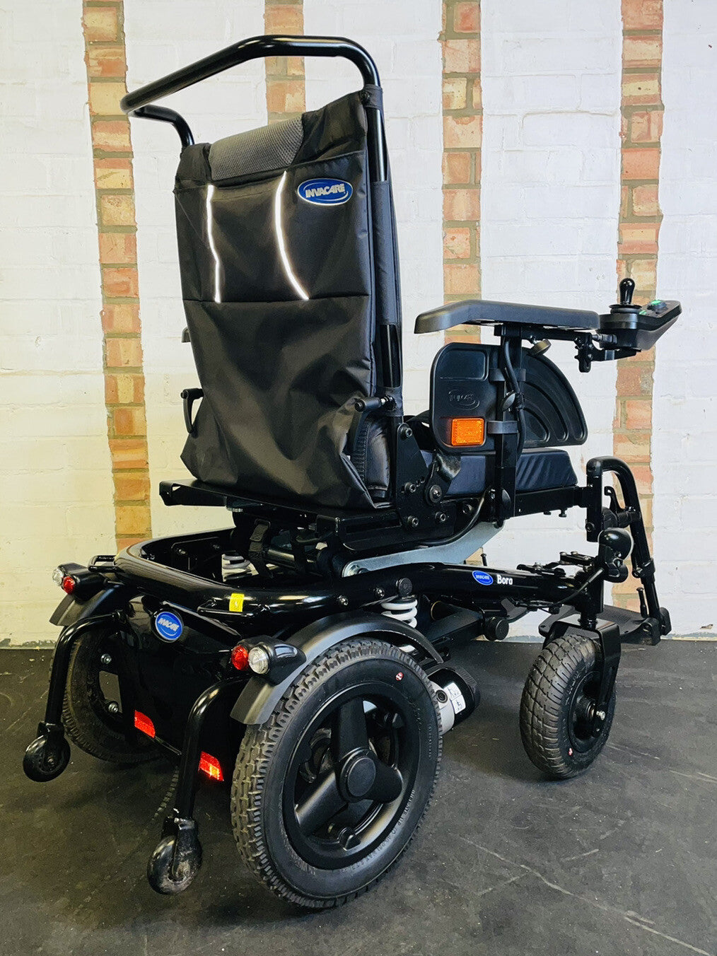 INVACARE BORA Black Edition 4MPH ELECTRIC WHEELCHAIR MOBILITY POWERCHAIR SCOOTER