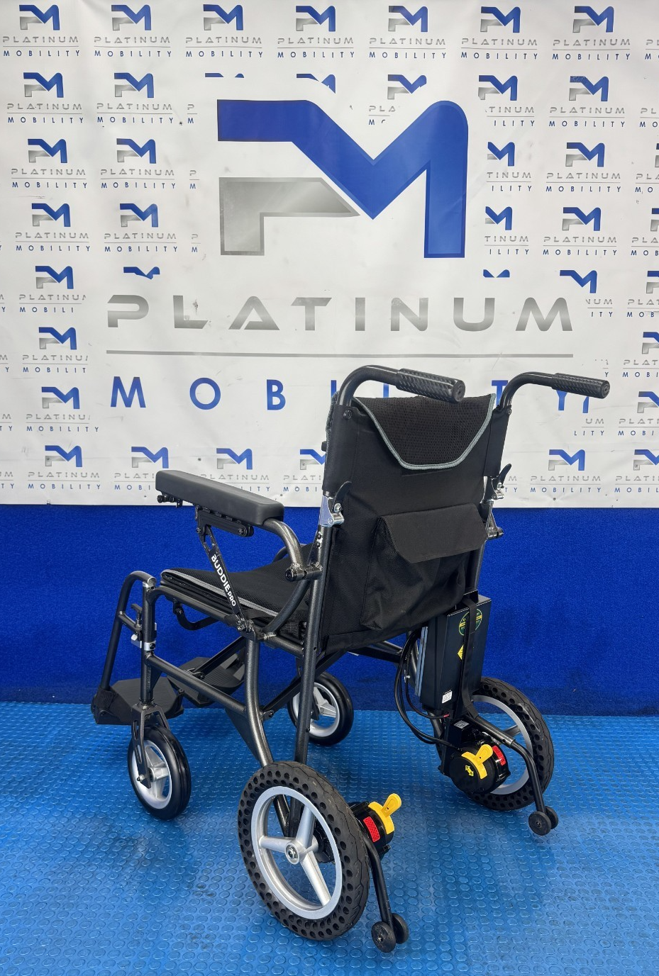 Buddie Pro Lightweight Folding Electric Powerchair Lithium 4Mph 2454
