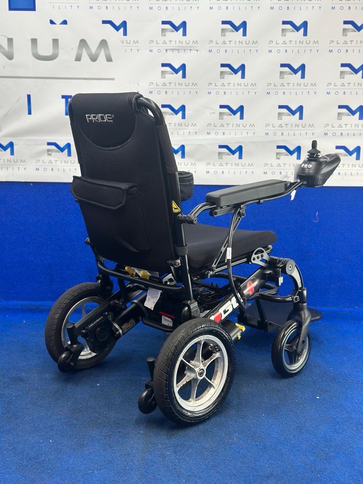 Pride i-Go Plus Folding Powerchair Lightweight Aluminium Electric Wheelchair 183