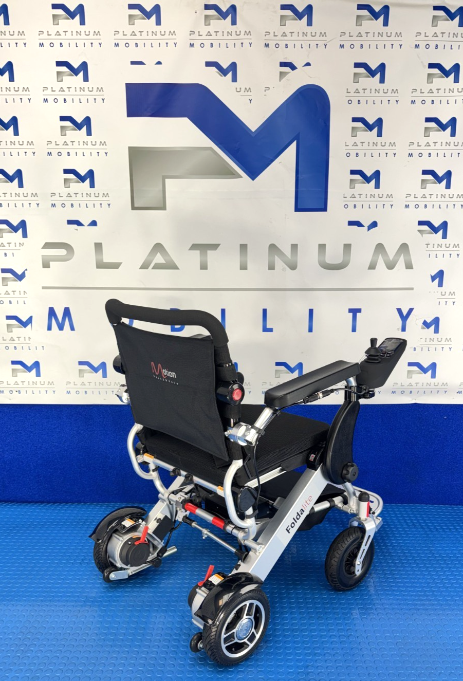 Motion Foldalite Folding Wheelchair 4Mph New Open Box 2723