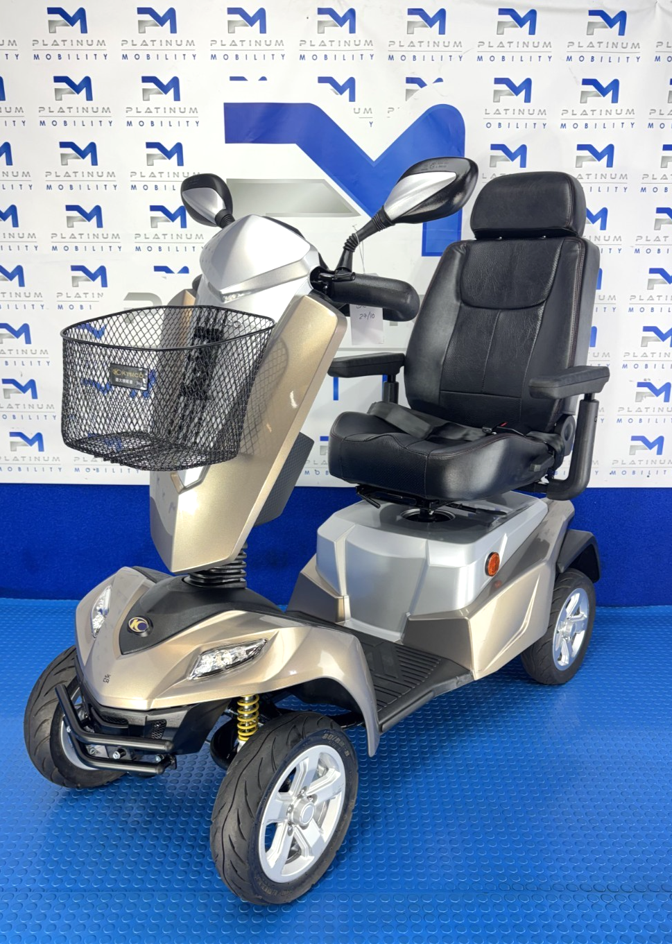Kymco Maxer Mobility Scooter, New Batteries, Air Tyres, No VAT 8mph 4208