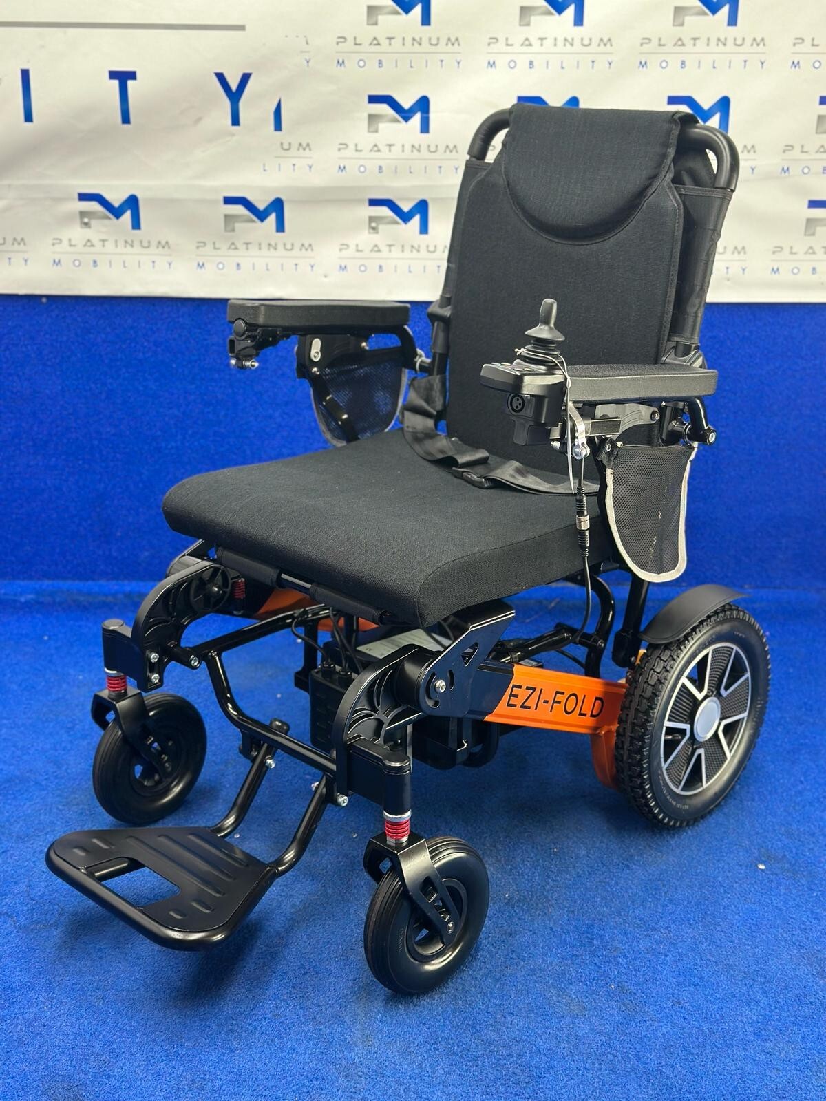 Monach Ezi-FOLD PRO 4 MPH FOLDING ELECTRIC WHEELCHAIR POWERCHAIR REMOTE CONTROL
