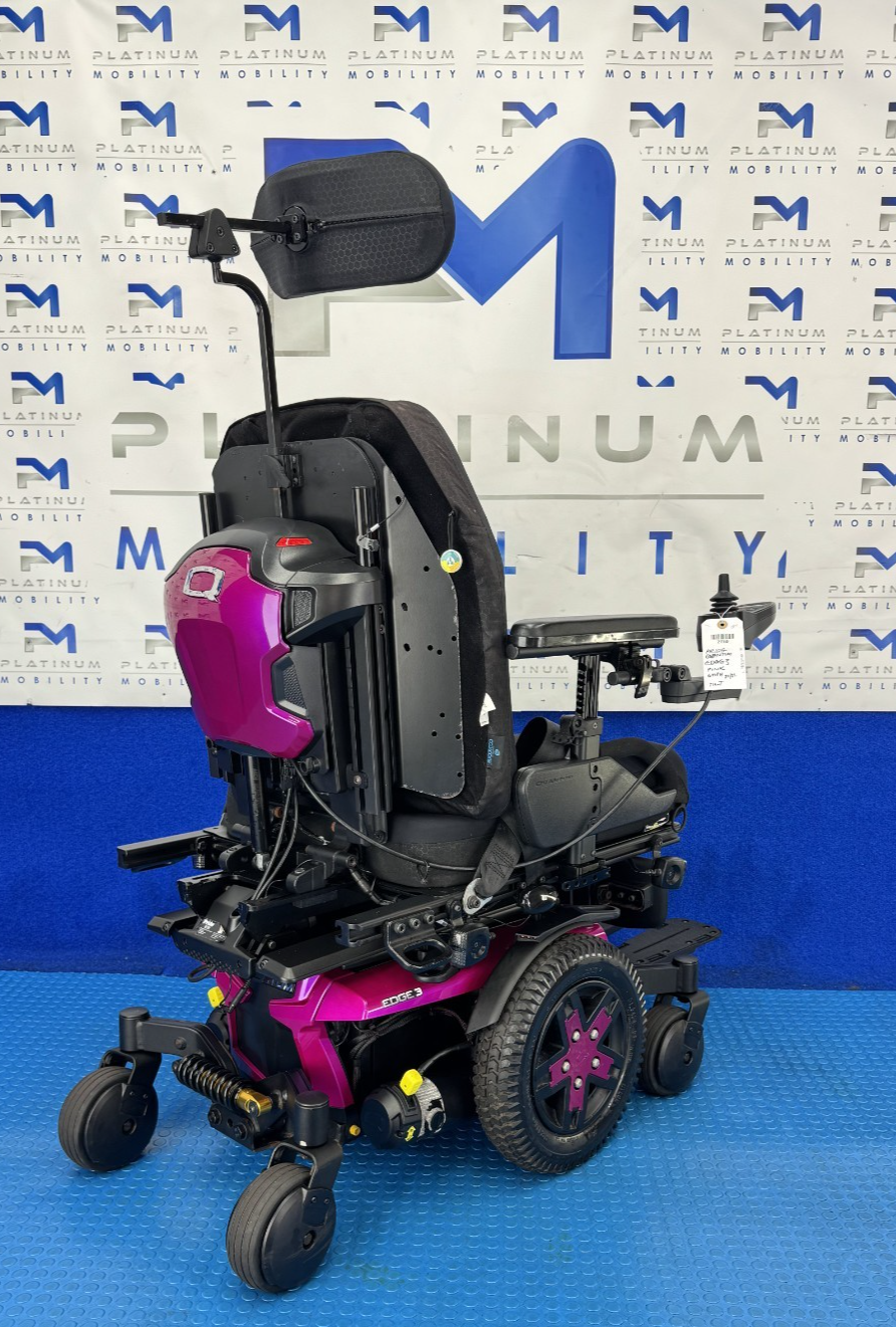 PRIDE QUANTUM Q6 EDGE 3 - 6 MPH ELECTRIC POWER WHEELCHAIR POWERCHAIR 2759