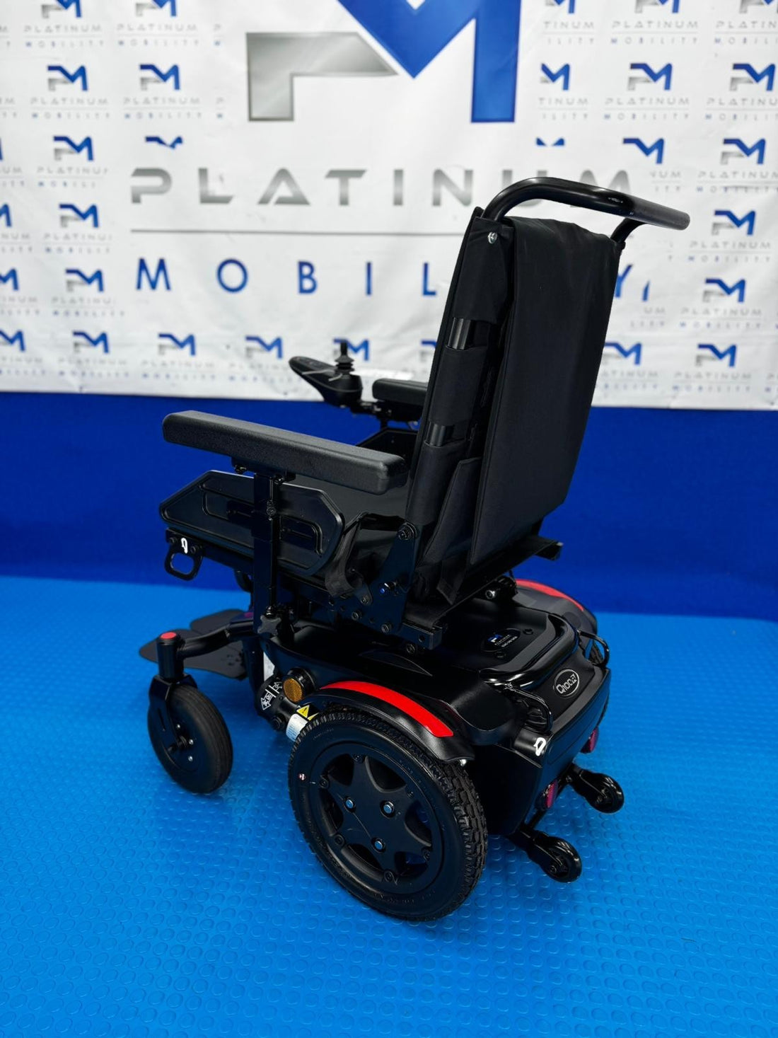 SUNRISE Quickie Q100R 4 MPH Compact Mobility Electric Wheelchair Powerchair 1822