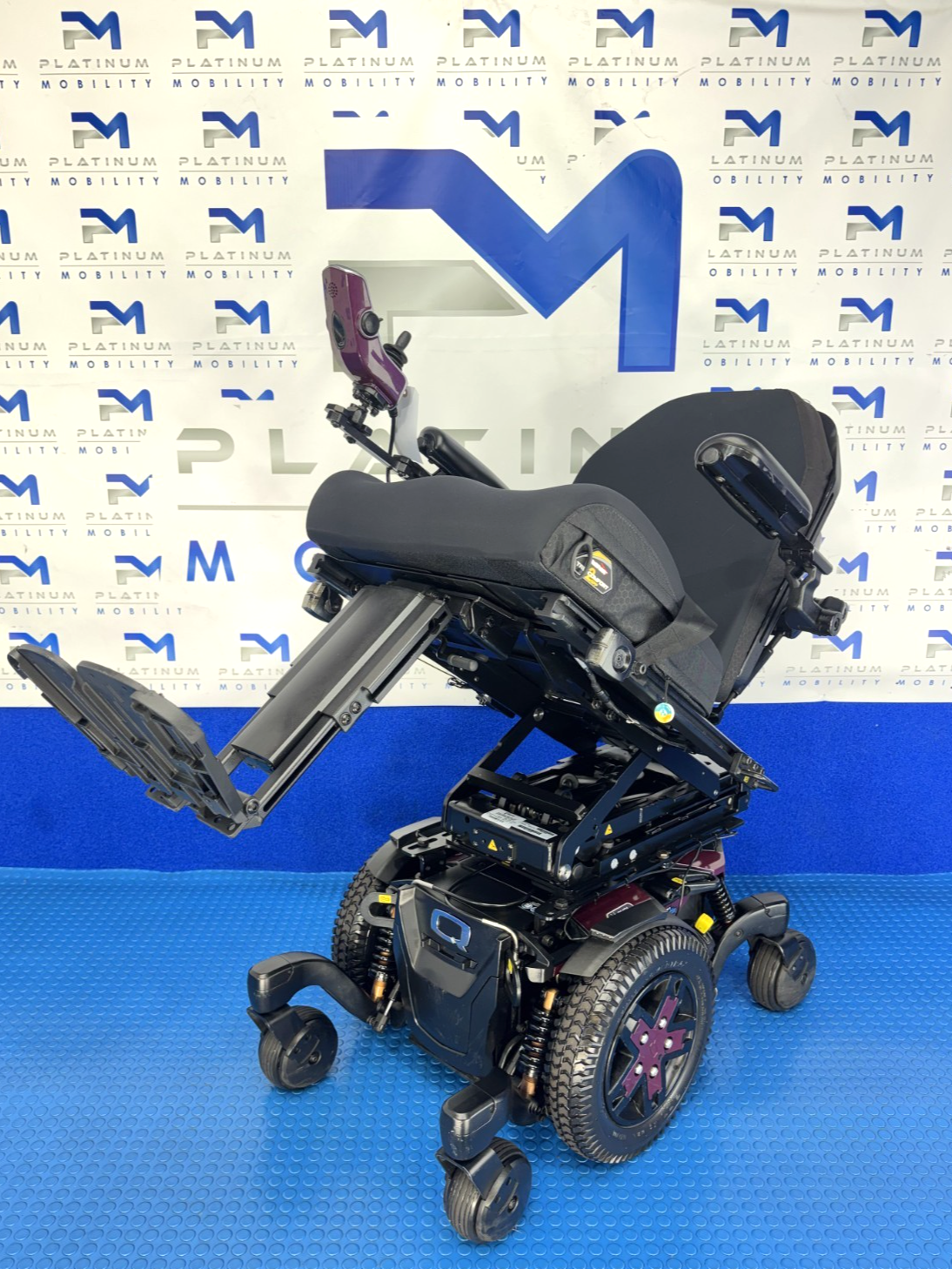 PRIDE QUANTUM EDGE 3 STRETTO 6 MPH ELECTRIC RISE, TILT POWERCHAIR 2774