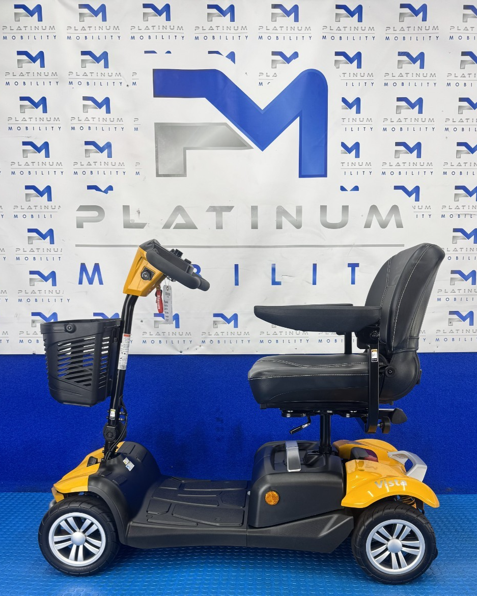Rascal Vista Mobility Scooter New Batteries Solid Tyres 4mph 2404
