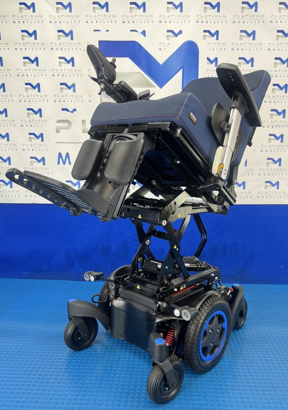 SUNRISE QUICKIE Q500M 6MPH ELECTRIC WHEELCHAIR RISER TILT POWERCHAIR 2439