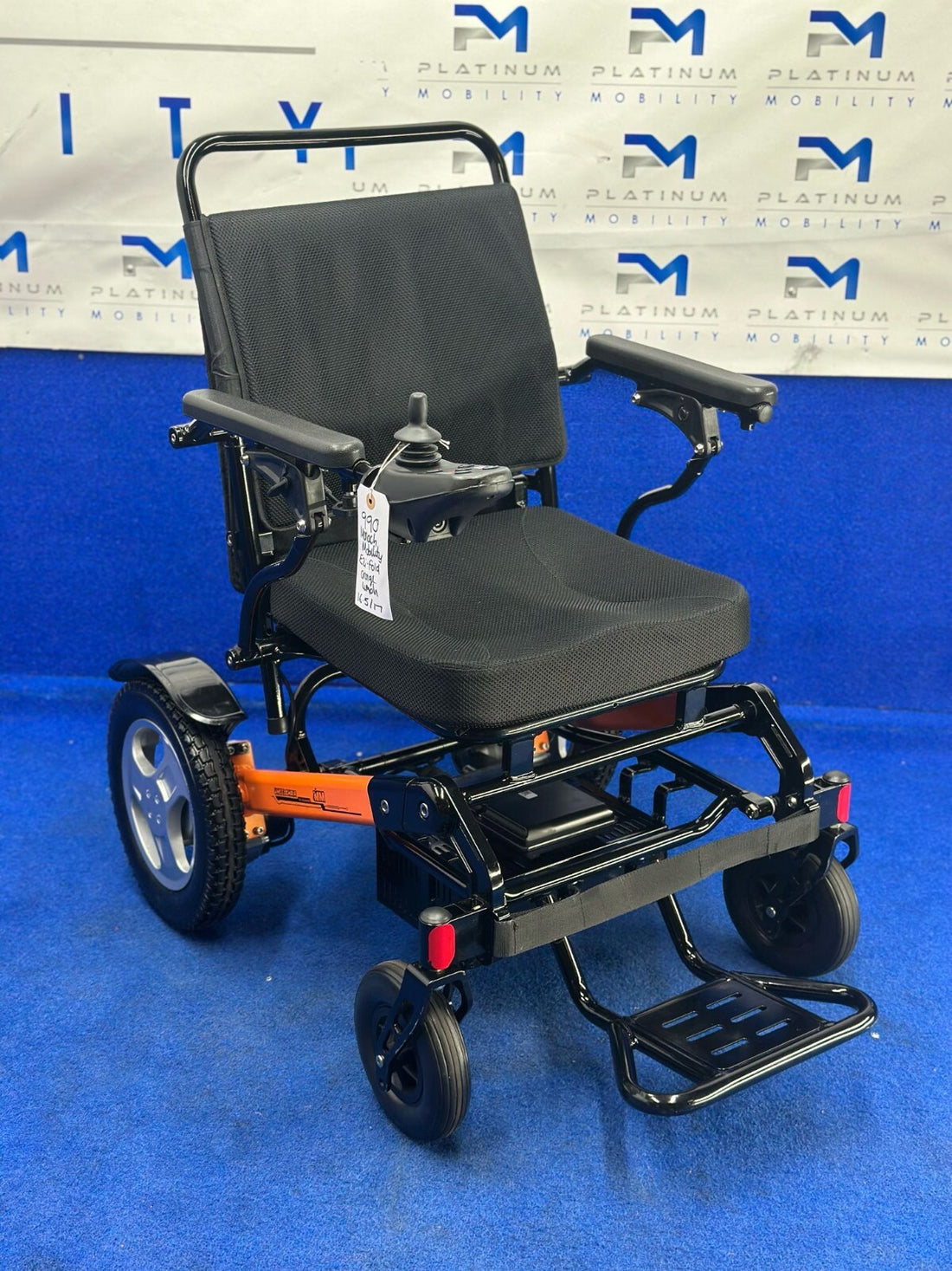2024 Monarch MM Ezi-Fold 4MPH Folding Lightweight Lithium Portable Powerchair
