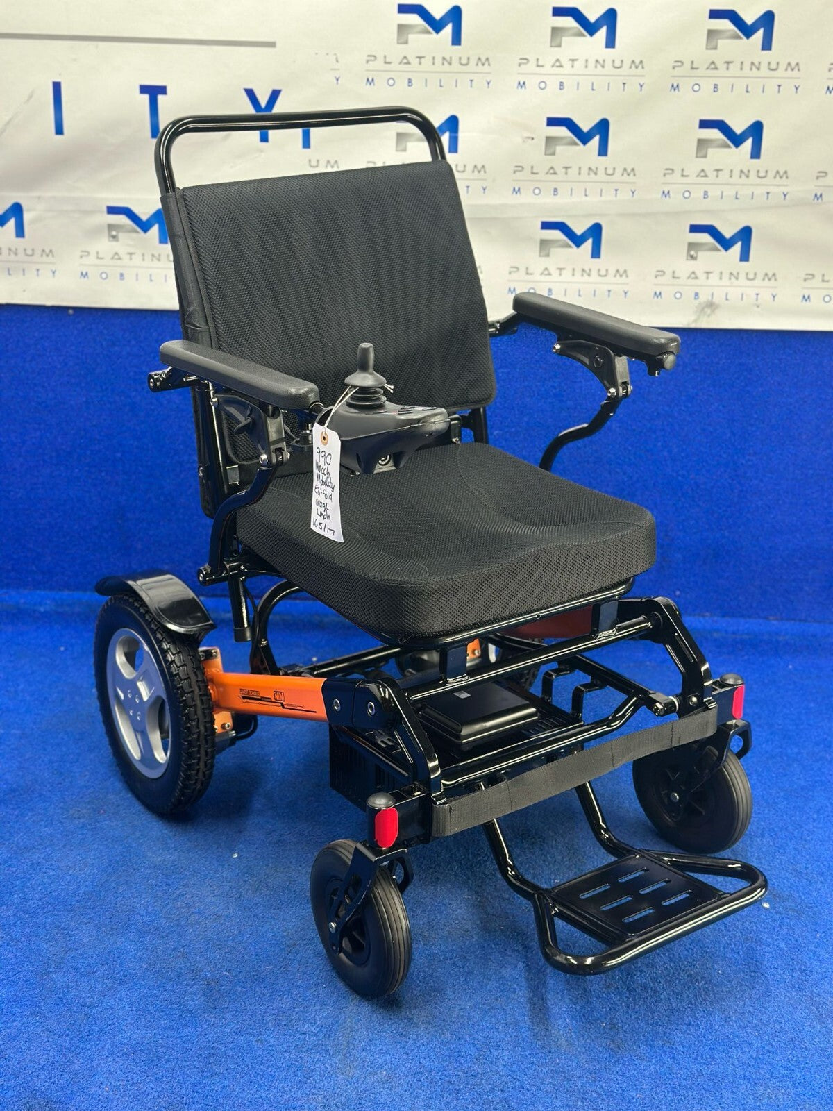 2024 Monarch MM Ezi-Fold 4MPH Folding Lightweight Lithium Portable Powerchair