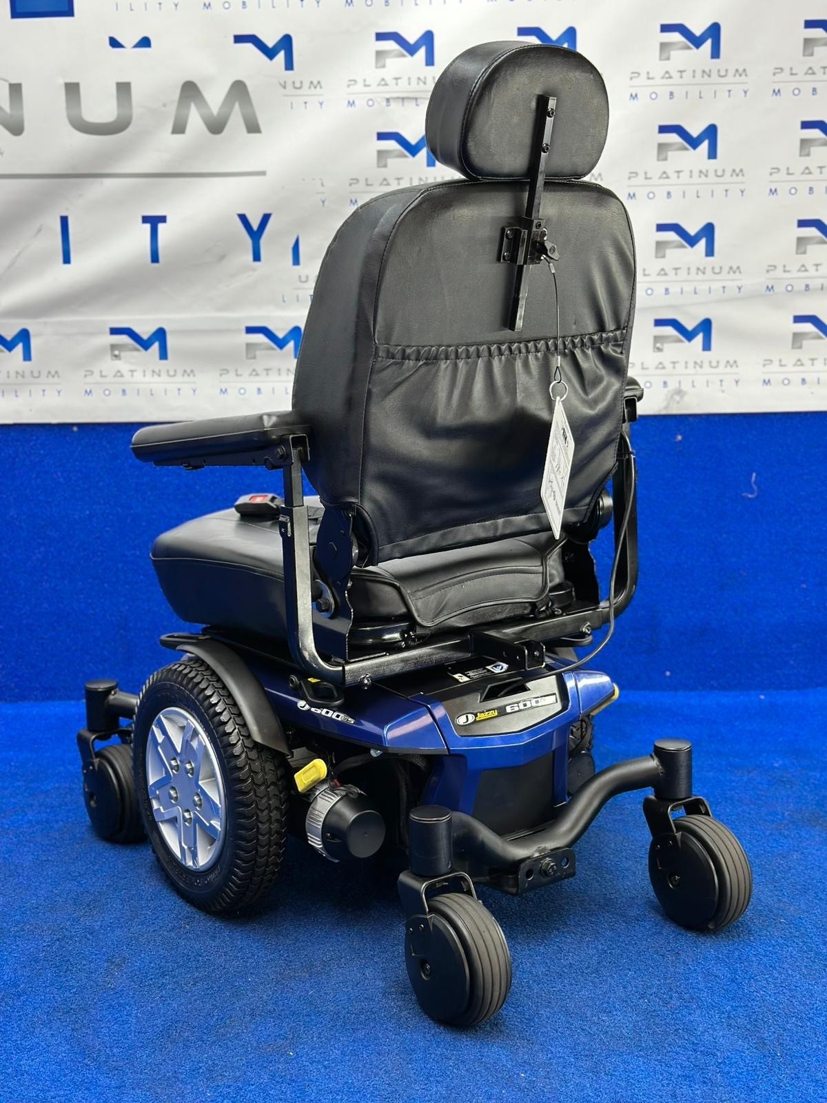 Pride Jazzy 600ES Powerchair – 4mph Electric Wheelchair Mobility Aid (1358