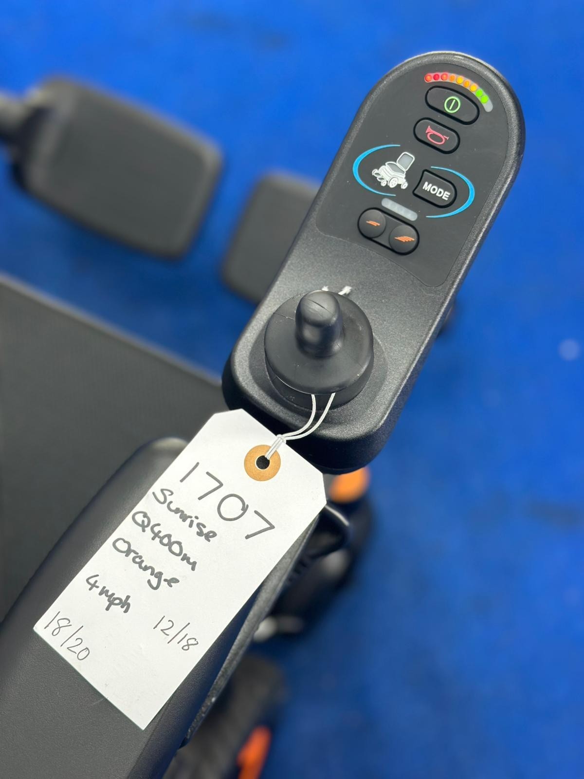 Sunrise Quickie Q400M MWD 4mph Powerchair Electric Wheelchair Mobility 1707