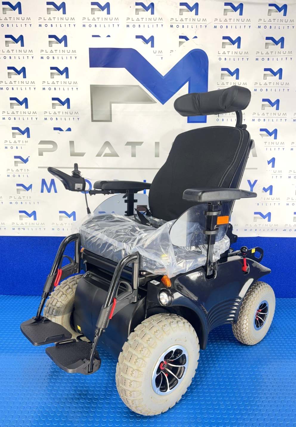 Meyra Optimus 2 FWD New Batteries, Air Tyres No VAT 5mph Wheelchair 2704