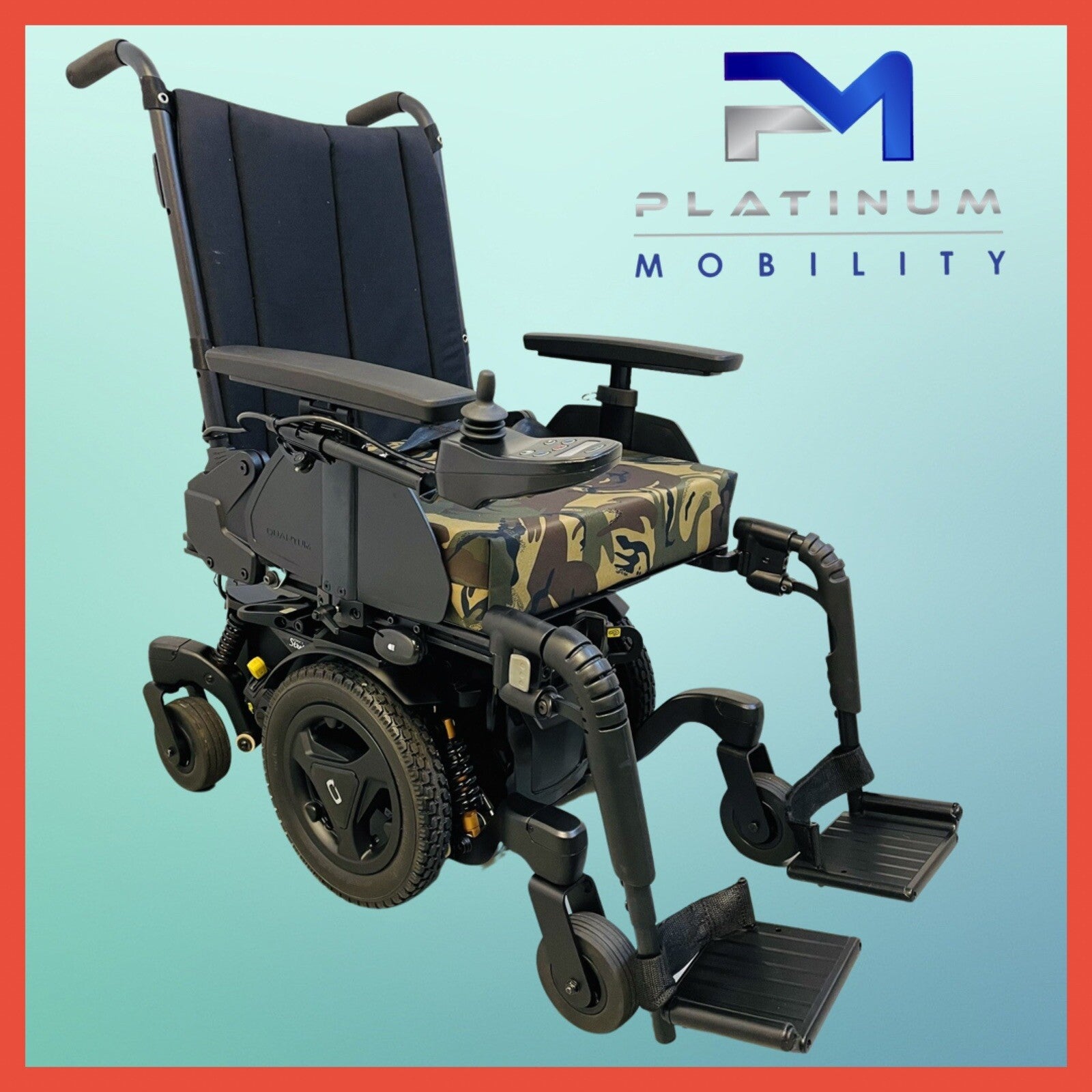 PRIDE QUANTUM Q6 EDGE 3 STRETTO MWD 4MPH ELECTRIC MOBILITY POWERCHAIR WHEELCHAIR