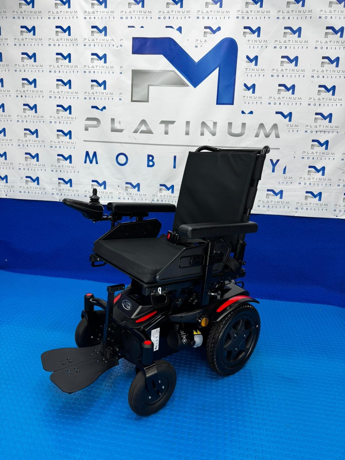 SUNRISE Quickie Q100R 4 MPH Compact Mobility Electric Wheelchair Powerchair 1822