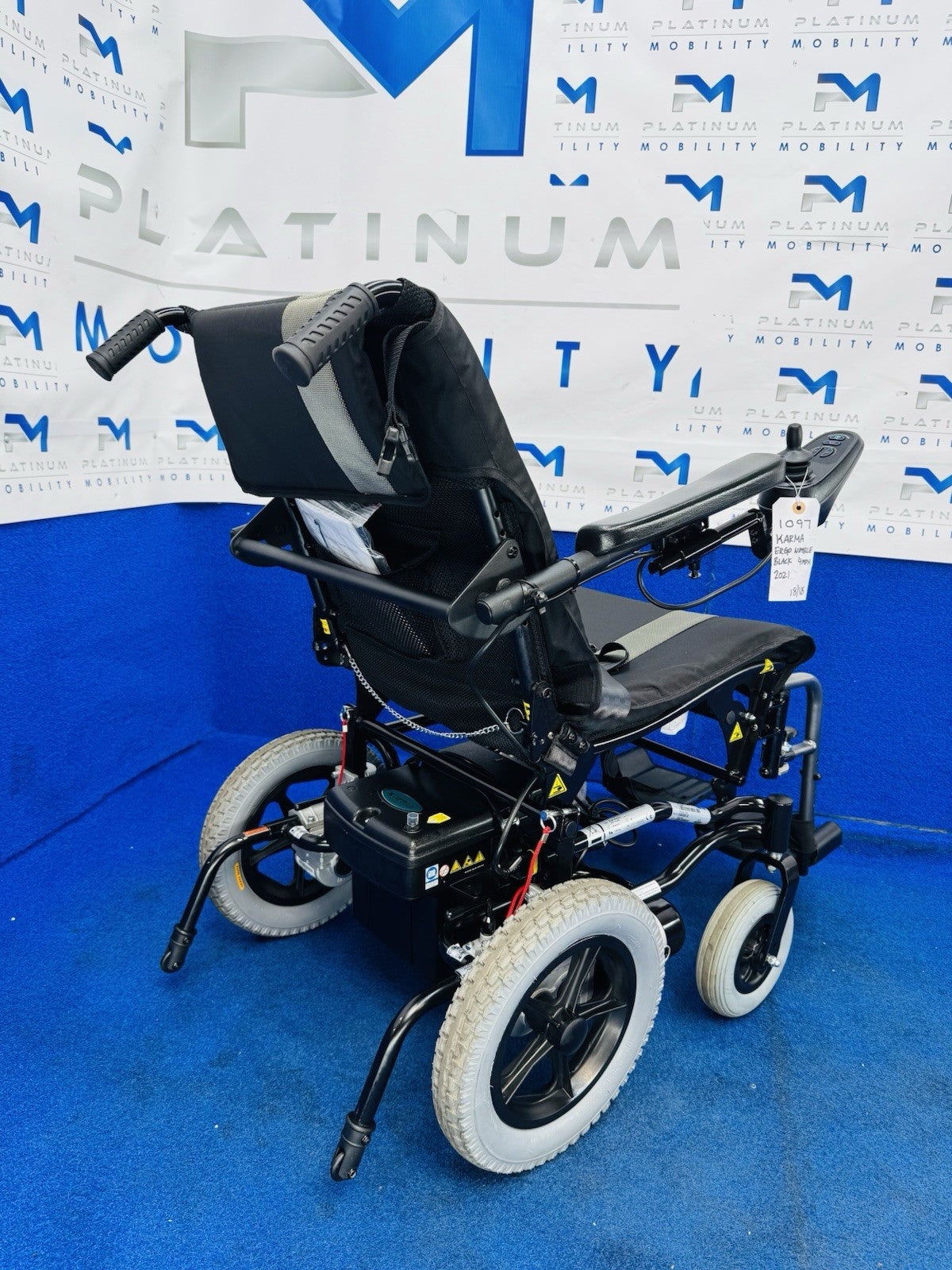 KARMA ERGO NUMBLE TRAVELER KP-10.3S 4MPH ELECTRIC WHEELCHAIR POWERCHAIR MOBILITY