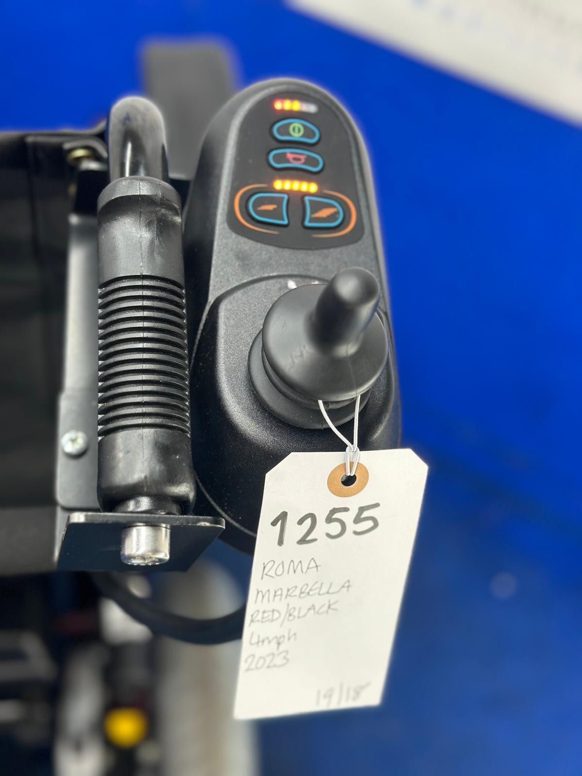 Roma Marbella Powerchair – 4mph Attendant Electric Wheelchair (1255)