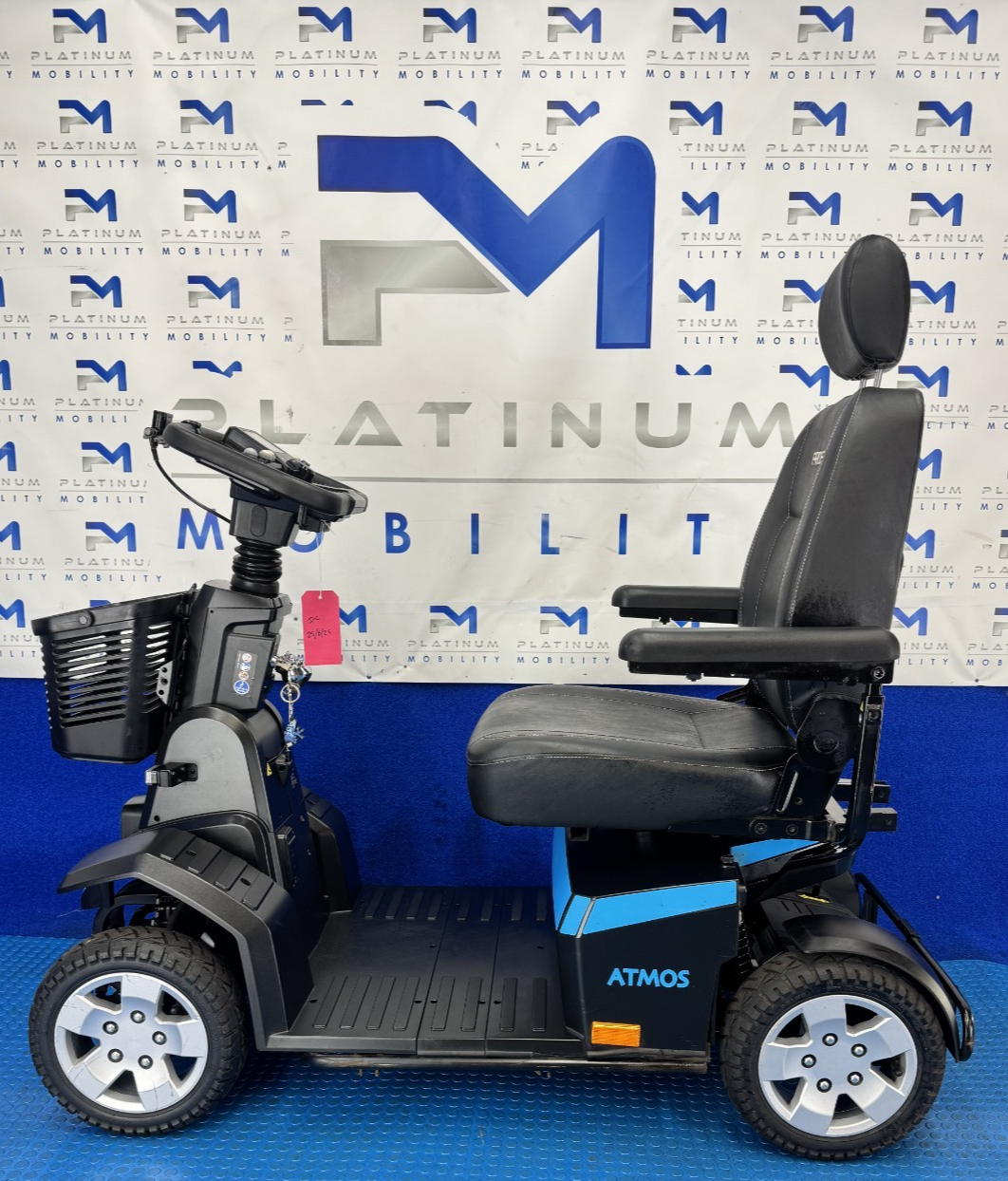 Pride Atmos 8MPH All Terrain Mobility Scooter New Batteries Air Tyres 2429