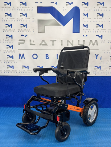 Monarch MM Ezi-Fold 4 MPH Folding Lightweight Lithium Portable Powerchair 2339