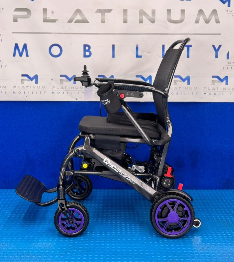 2025 Sunrise Quickie Q50R Carbon Fibre Electric Wheelchair Powerchair 4MPH 2238