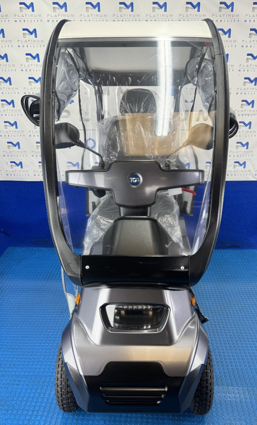 Ex Demo TGA Breeze S4 Canopy 8mph Road Large All Terrain Mobility Scooter 2562
