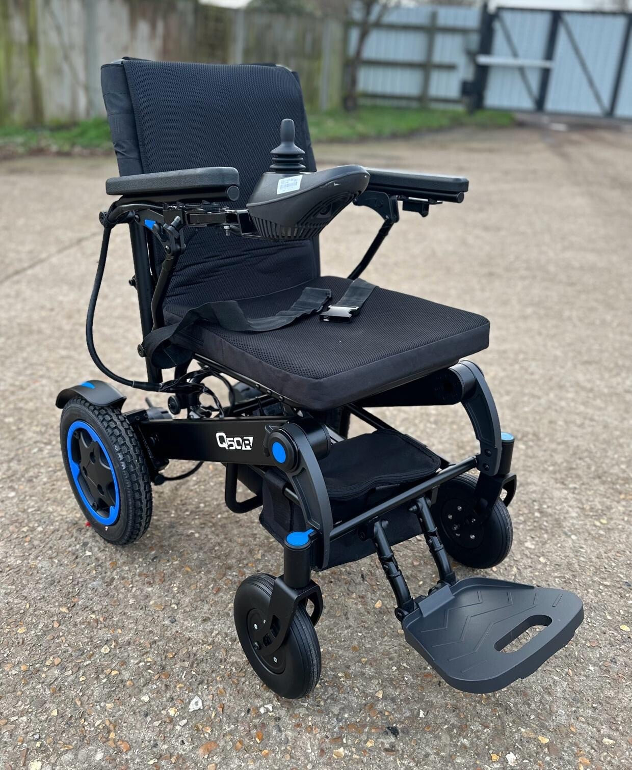 QUICKIE Q50R FOLDING 4MPH FOLDING TRANSPORTABLE ELECTRIC POWERCHAIR SCOOTER W...