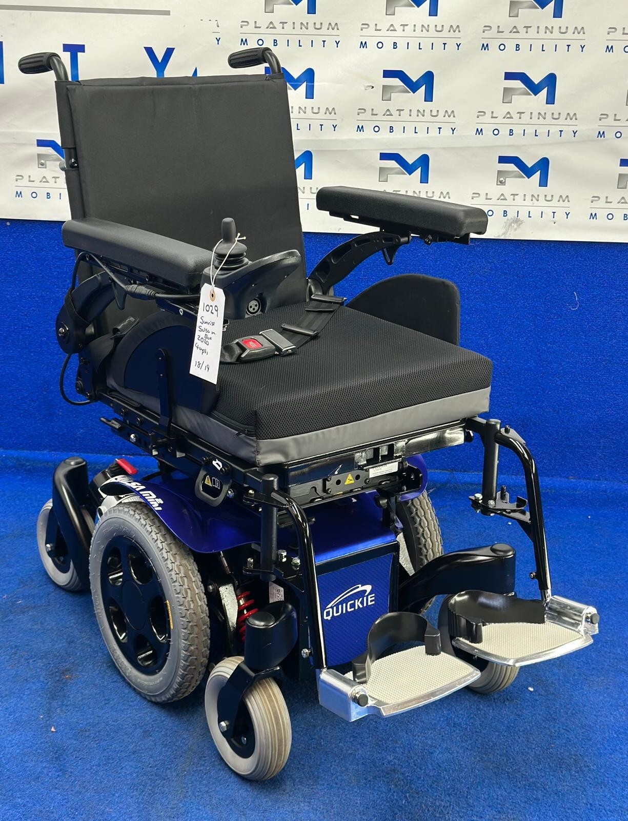 SUNRISE SALSA MINI M2 ELECTRIC WHEELCHAIR POWERCHAIR Q300 MOBILITY SCOOTER 1029