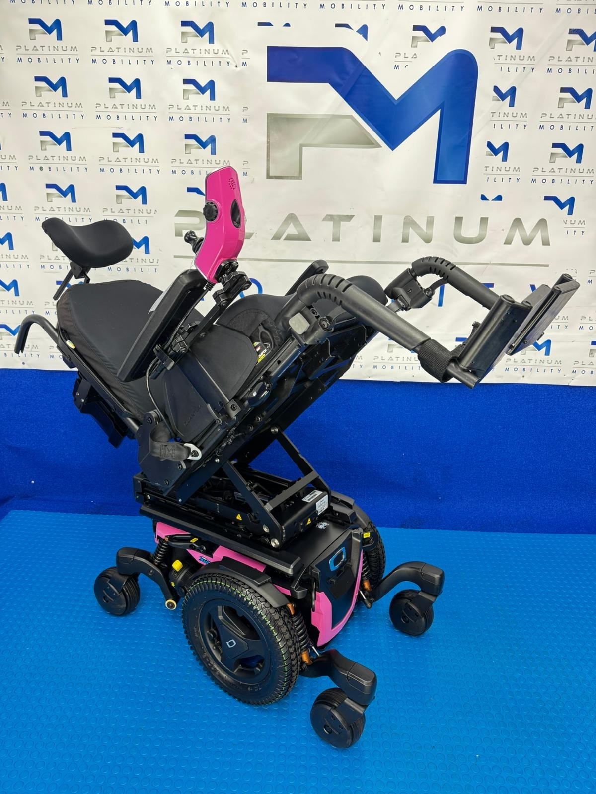 PRIDE QUANTUM EDGE 3 STRETTO 4 MPH ELECTRIC POWER WHEELCHAIR POWERCHAIR 1614