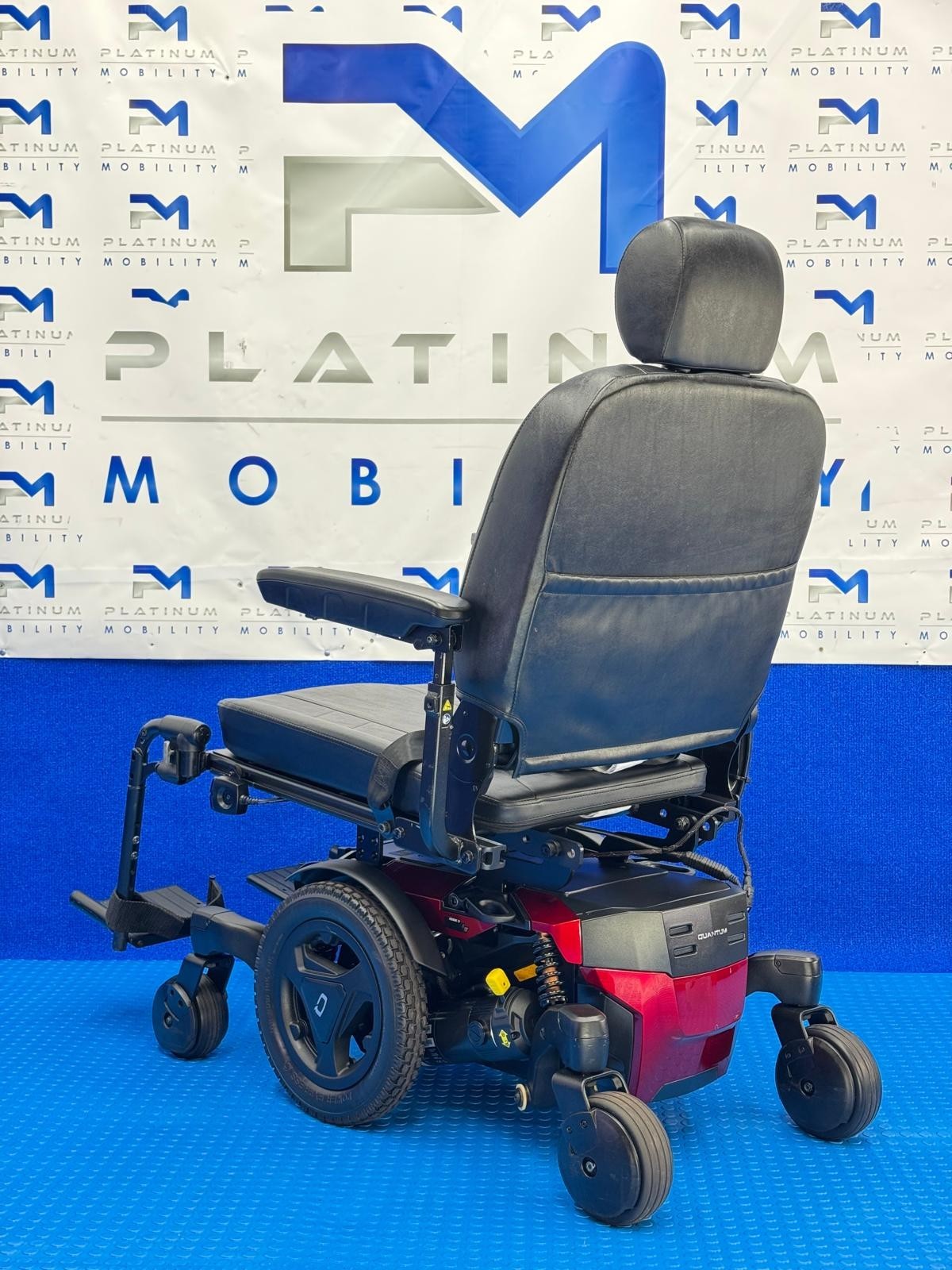 PRIDE QUANTUM EDGE 3 STRETTO 6 MPH ELECTRIC POWER WHEELCHAIR MOBILITY 1712
