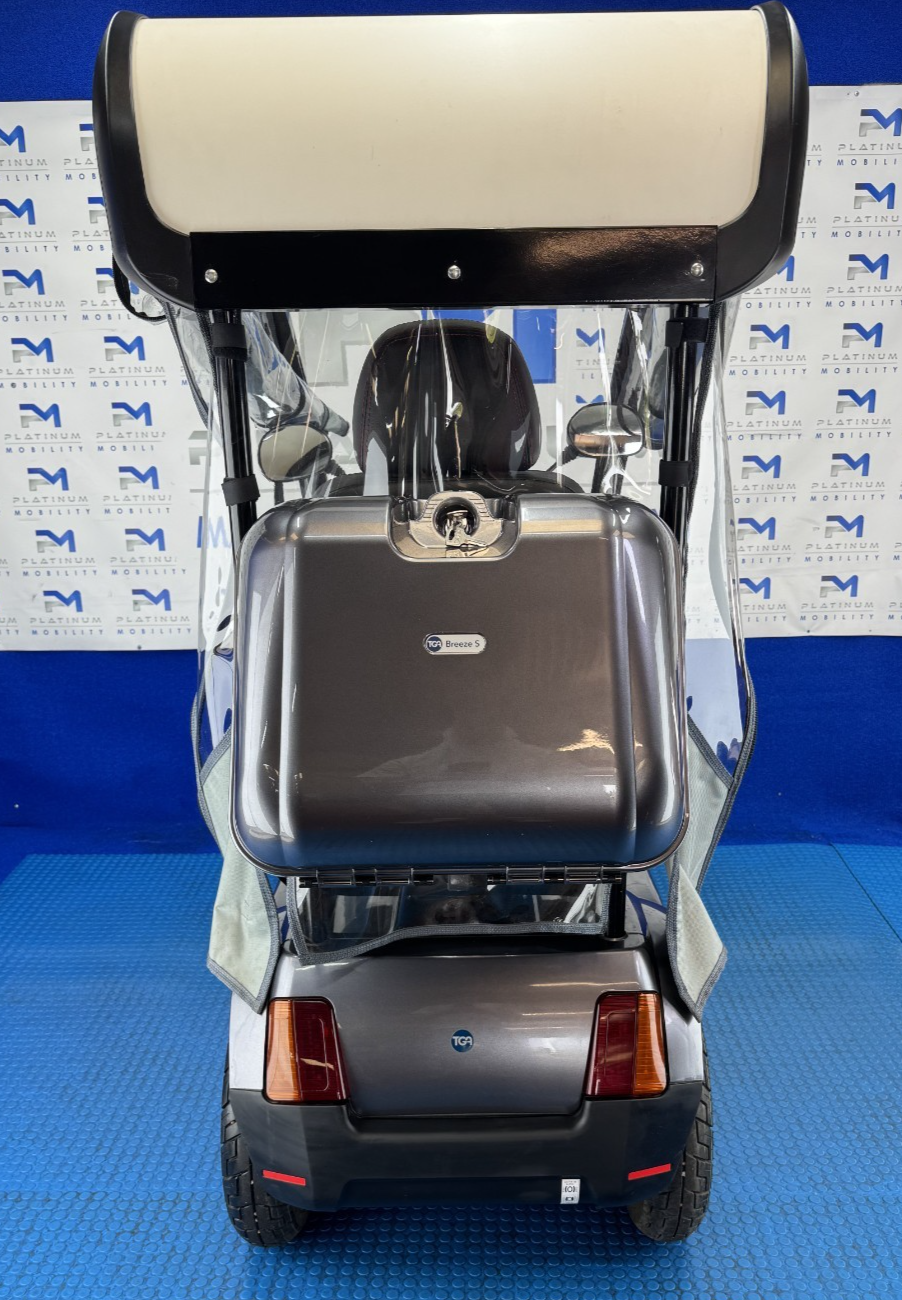 TGA Breeze S4 Canopy 8mph Road LARGE All Terrain Mobility Scooter 2332