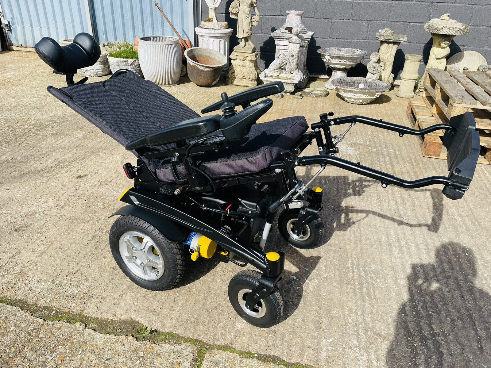 PRIDE FUSION 4MPH ELECTRIC SEAT TILT MOBILITY WHEELCHAIR POWERCHAIR SCOOTER  Q6