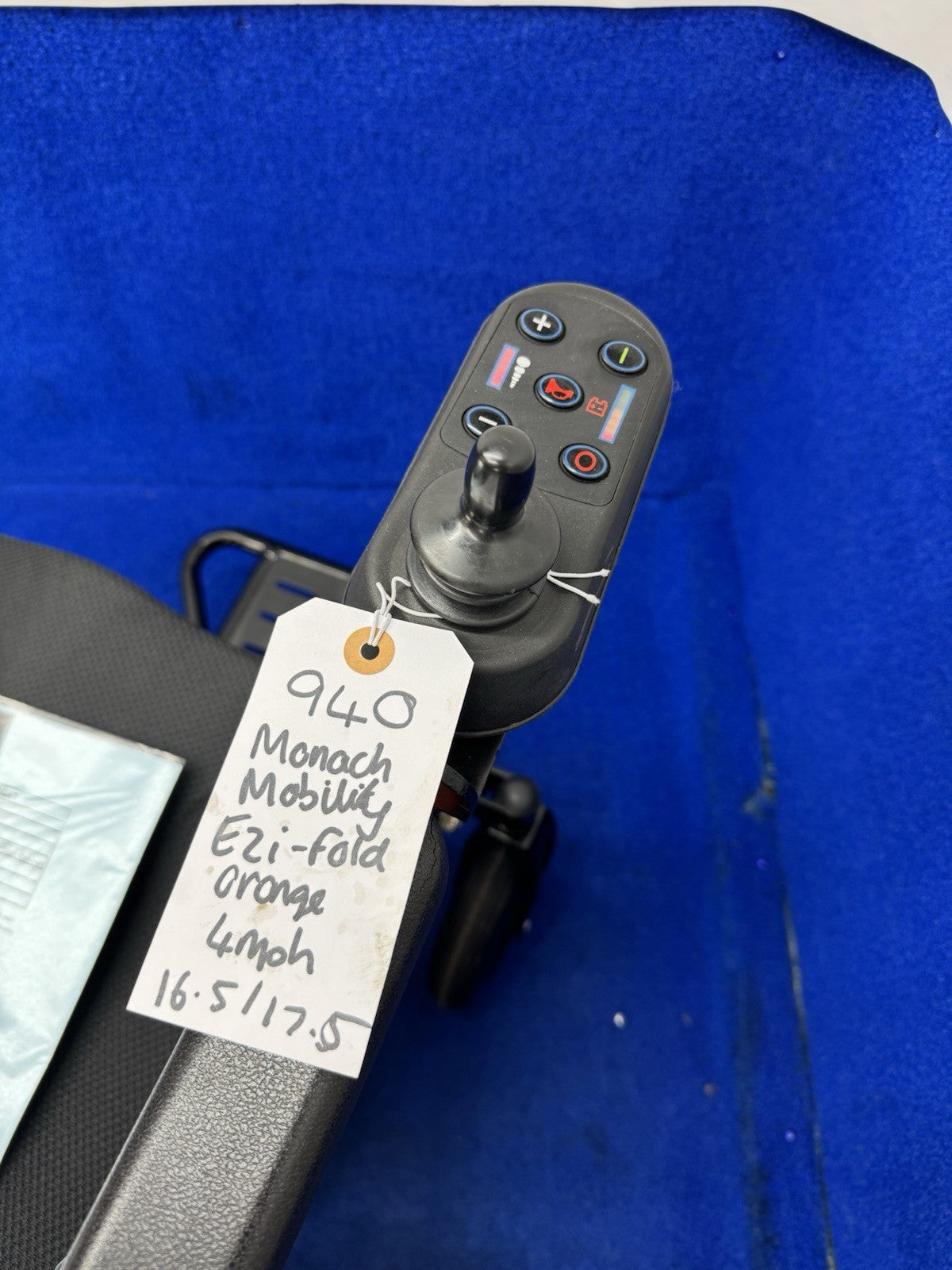 2021 Monarch Ezi-Fold 4MPH Folding Lightweight Lithium MOBILITY Powerchair 940