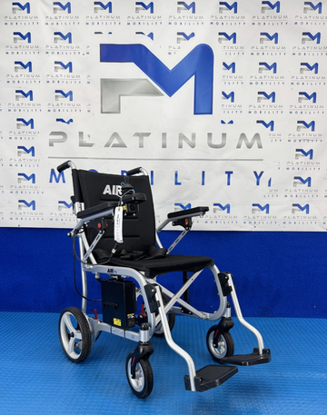 MONARCH AIR PRO LIGHTWEIGHT FOLDING POWERCHAIR 12.5KG TRAVEL 2335