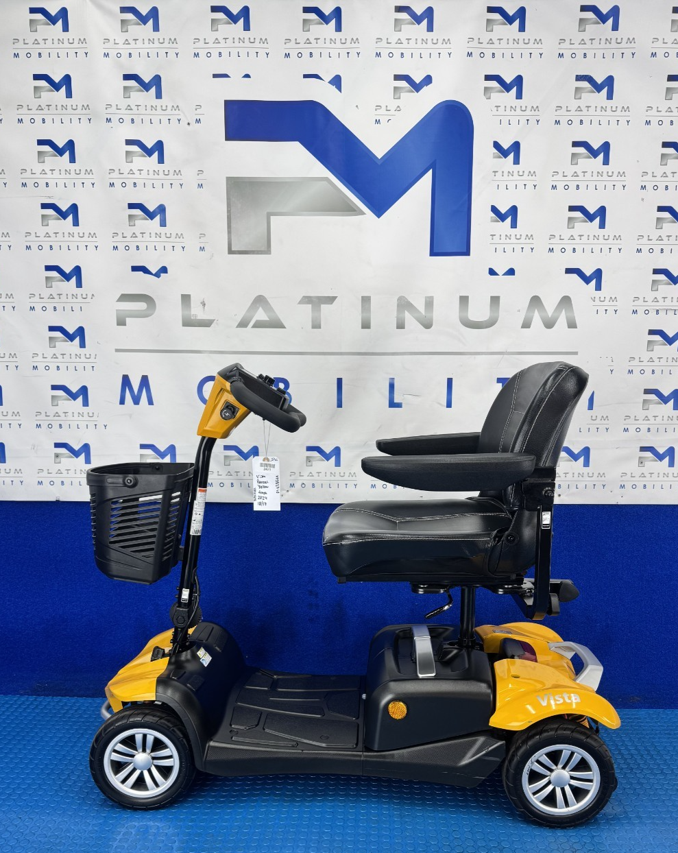 Rascal Vista Mobility Scooter New Batteries Solid Tyres 4mph 2425