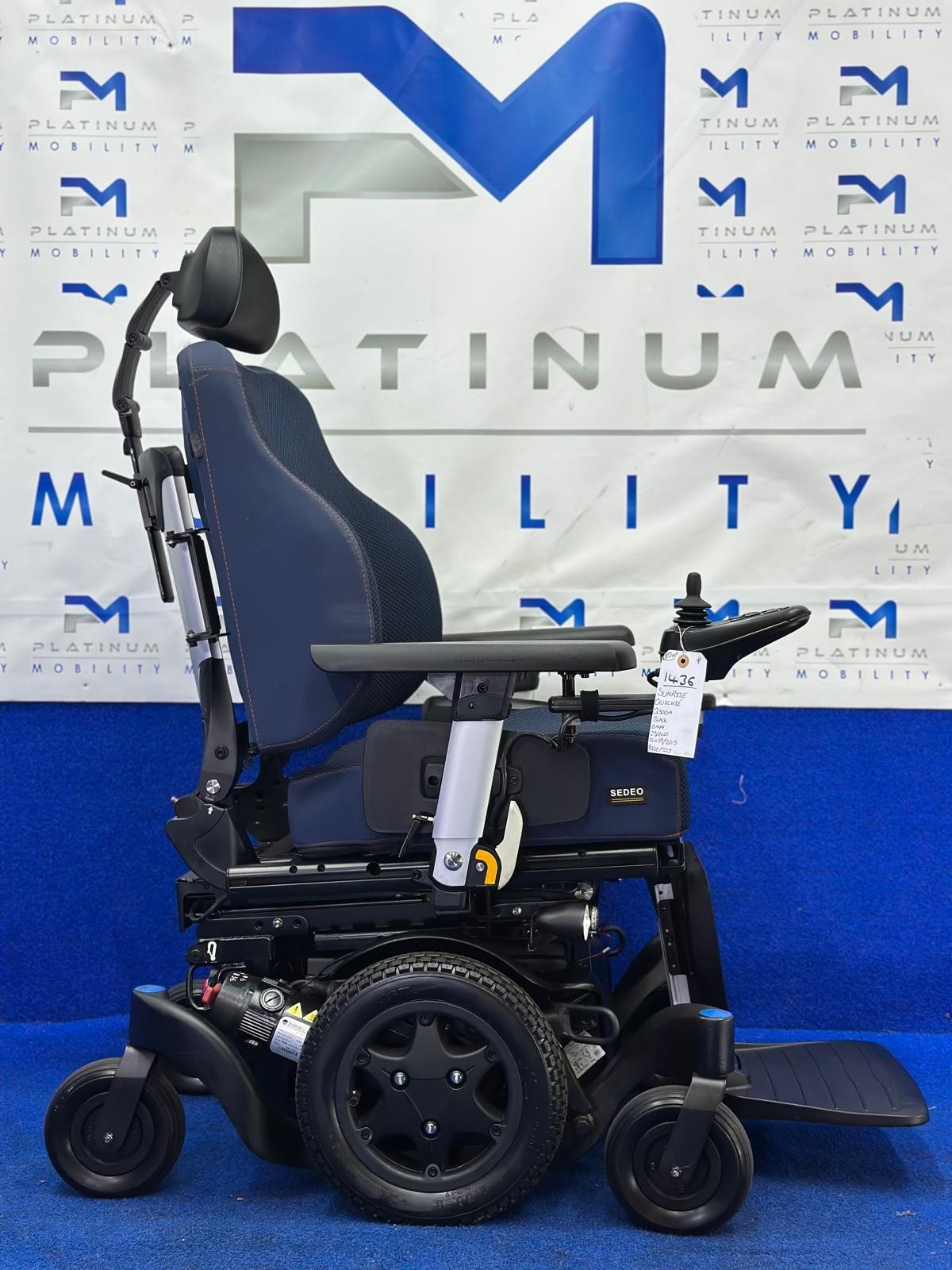 Quickie Q500 M Powerchair – 6mph Riser Electric Wheelchair by Sunrise 1436