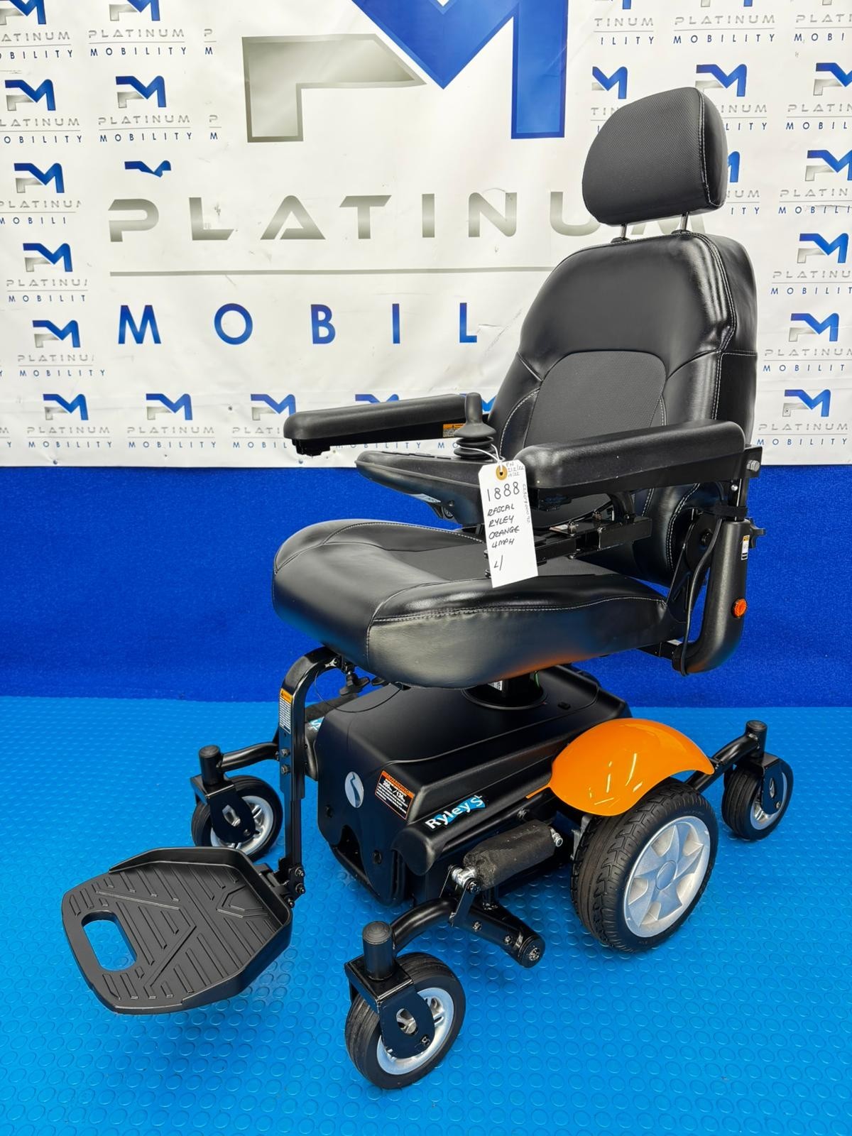Electric Mobility Rascal Ryley MINI 4MPH Riser WHEELCHAIR POWERCHAIR 1888