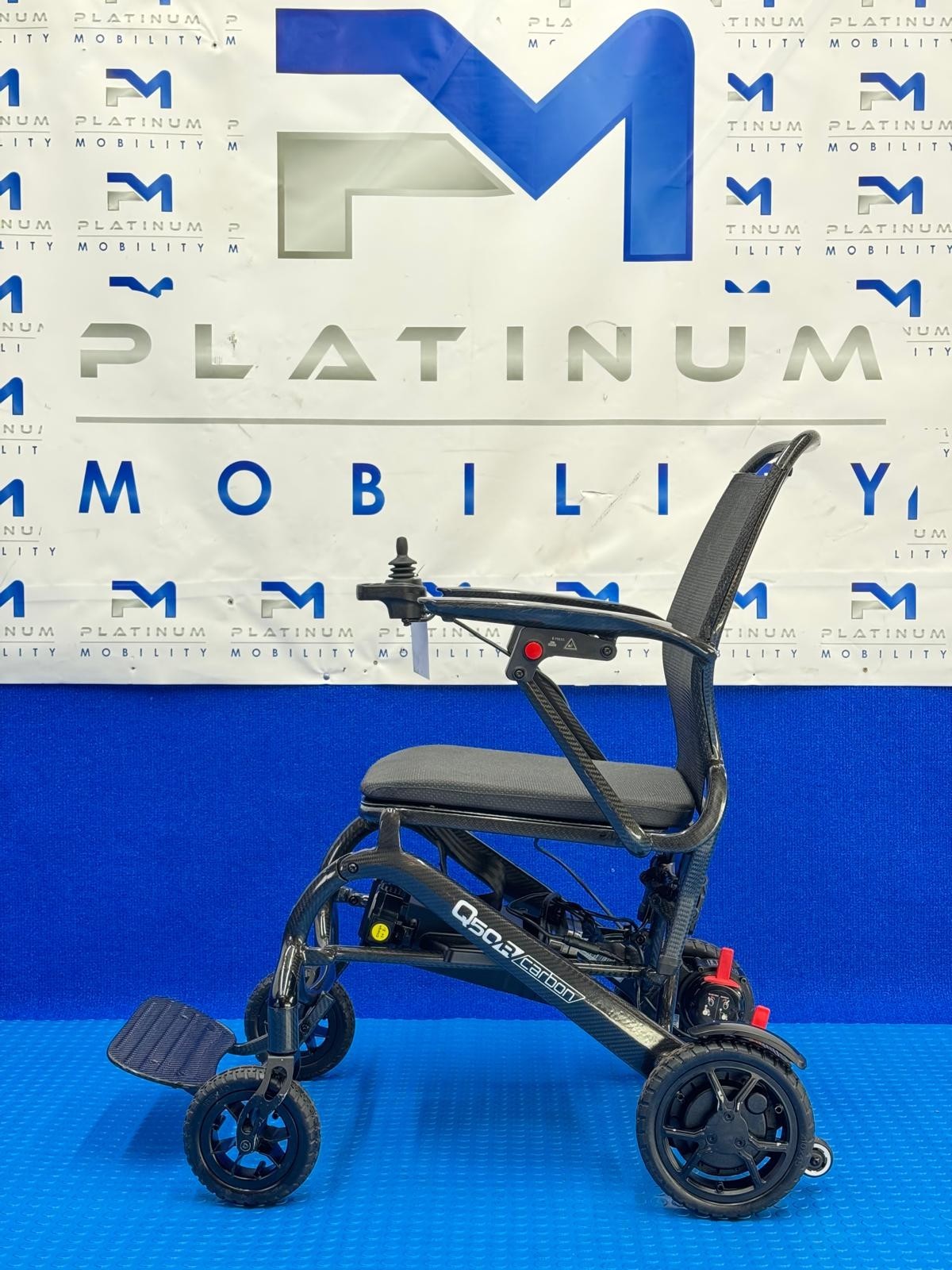 Sunrise QUICKIE Q50R CARBON FIBRE ELECTRIC POWERCHAIR FOLDING 4MPH 1831