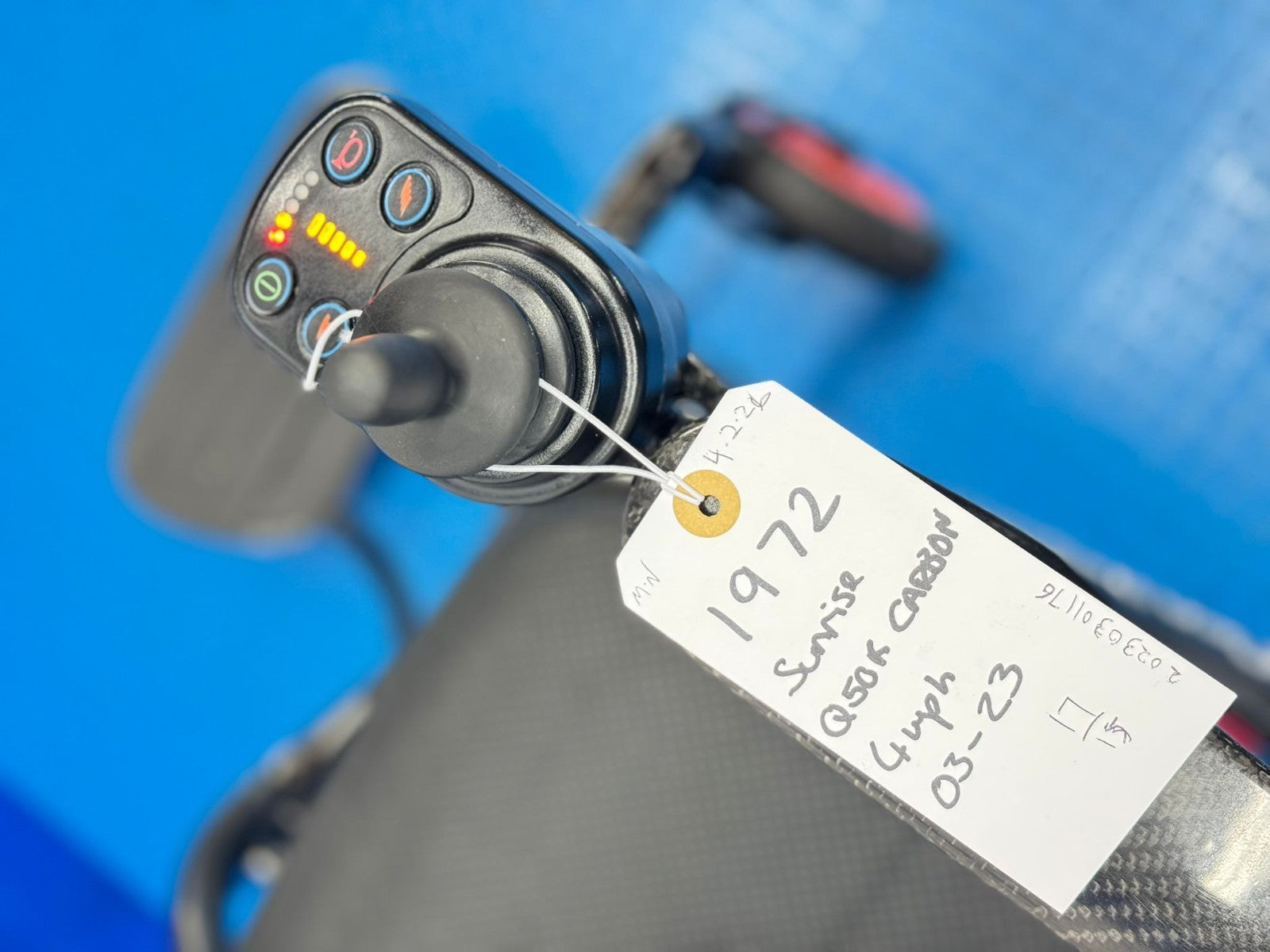 Sunrise Quickie Q50R Carbon Fibre Electric Wheelchair Powerchair 4MPH 1792