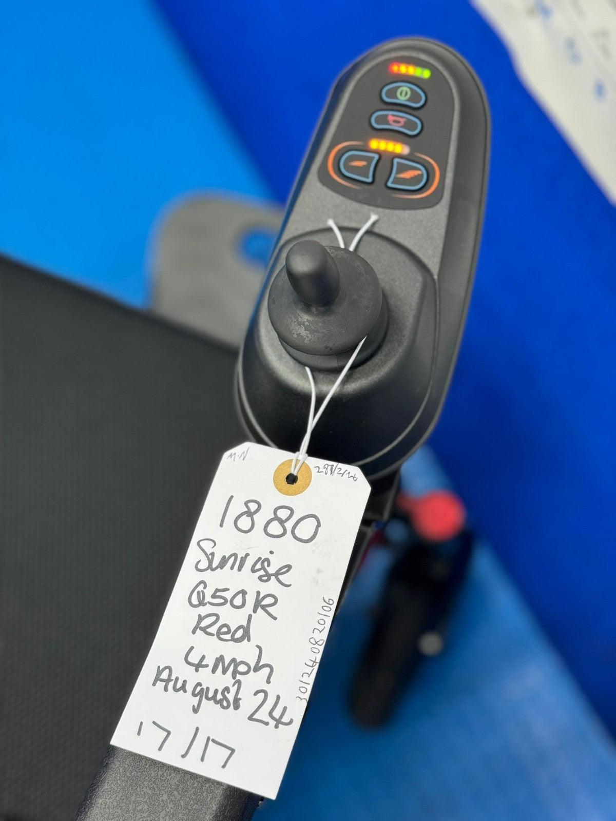 2024 Sunrise Quickie Q50R Folding Powerchair – 4mph Electric Wheelchair (1880)